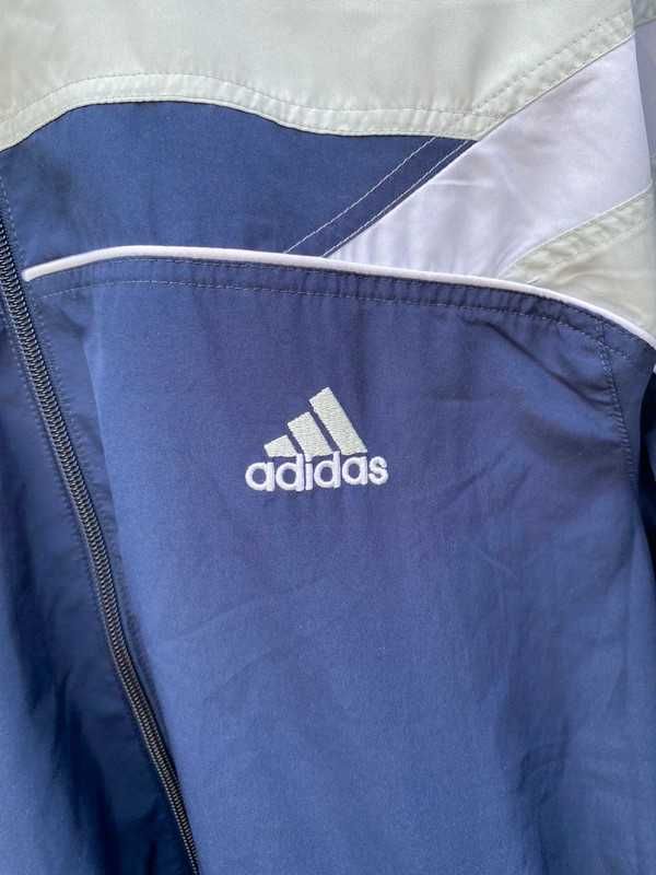 Super bluza/kurtka vintage Adidas r.L 186,ZIP y2kstyle