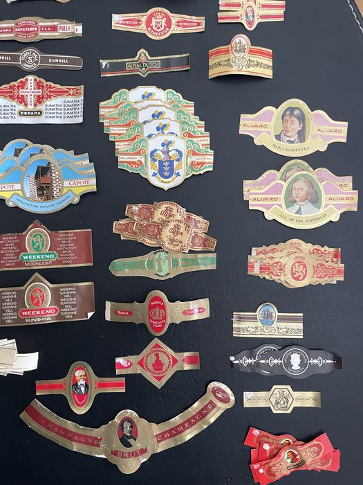 Cintas de charutos e cigarrilhas