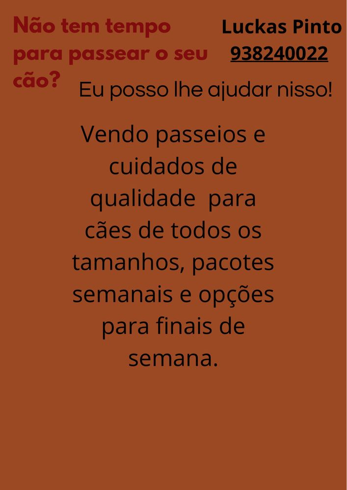 Petsitting Rio de mouro arredores ou  consultar