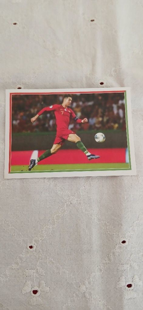 Cromo Cristiano Ronaldo-Fome de Vencer