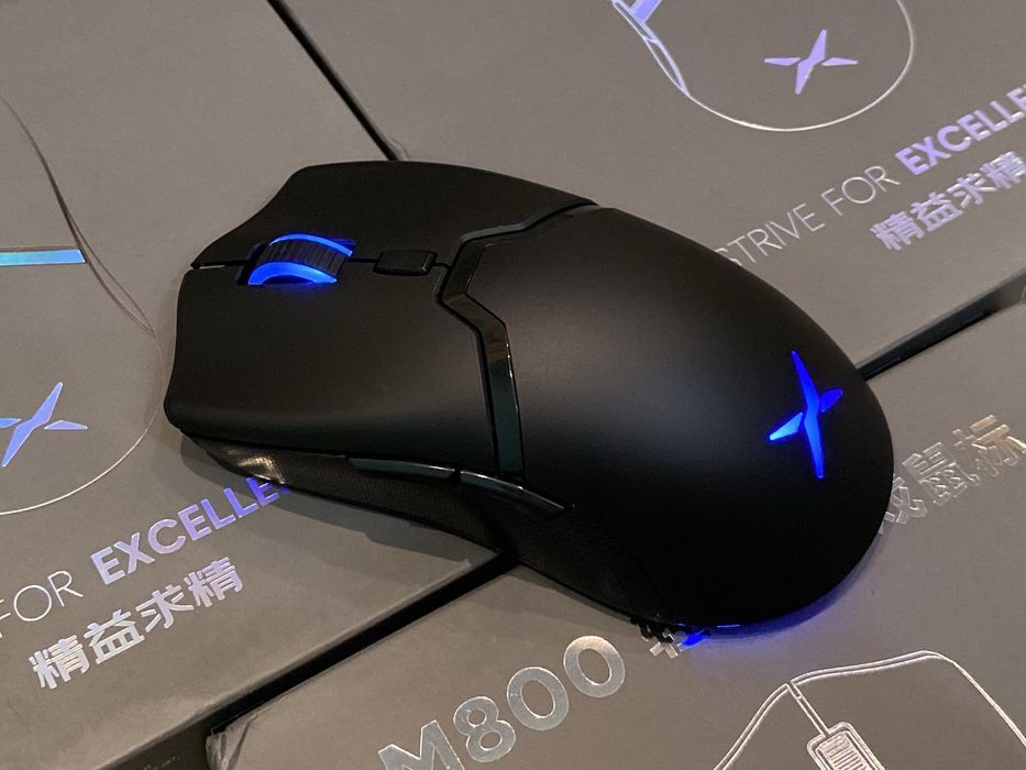 Delux M800 pro. Игровая беспроводная мышь на топовом сенсоре!