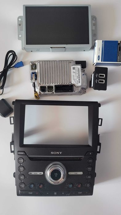 Магнитола с Carplay / AA Ford Sync 3 - оригинальная для Ford Fusion