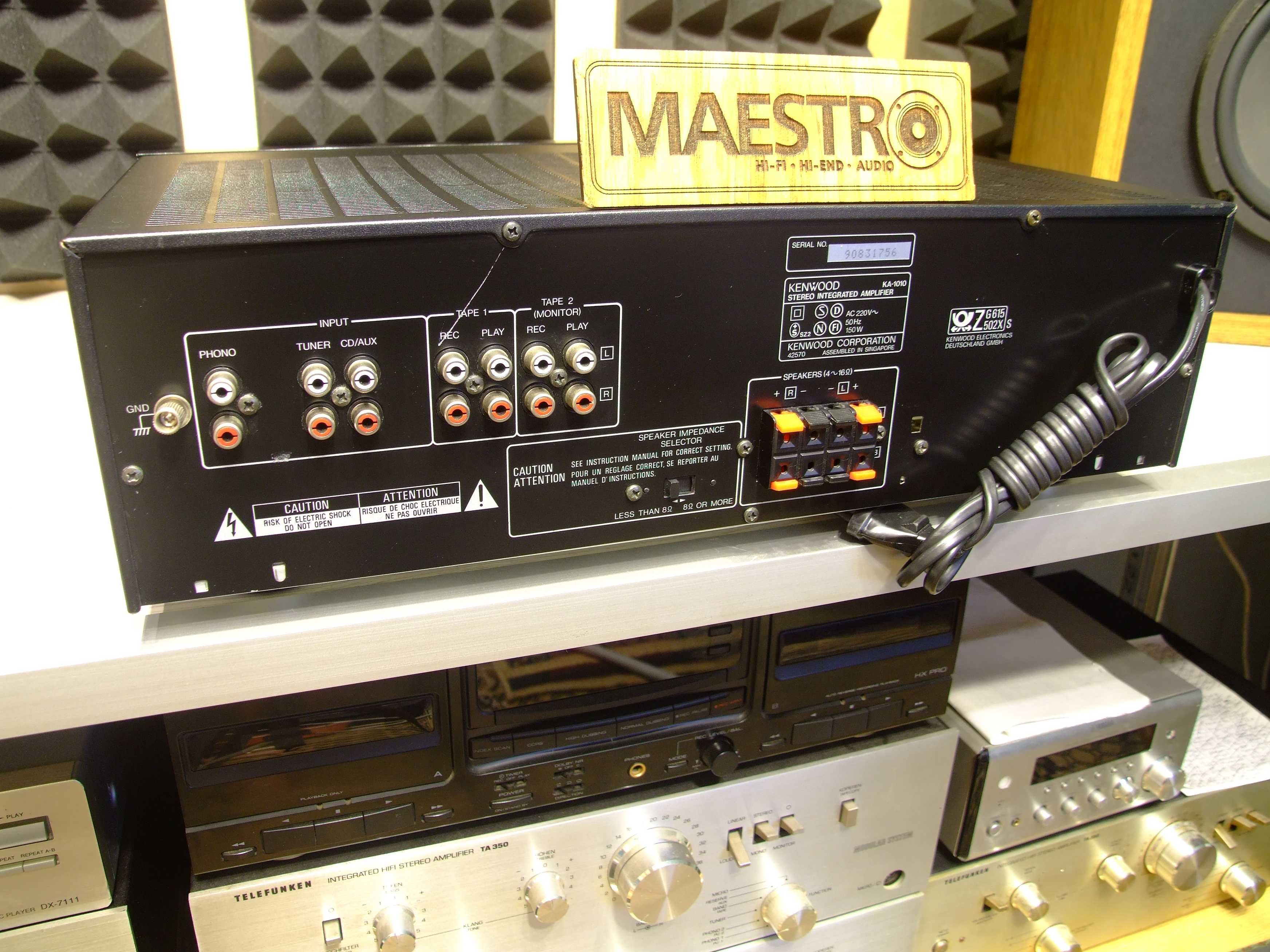Підсилювач Kenwood KA-1010. 2х80. 4-16 Ом. Без передплати