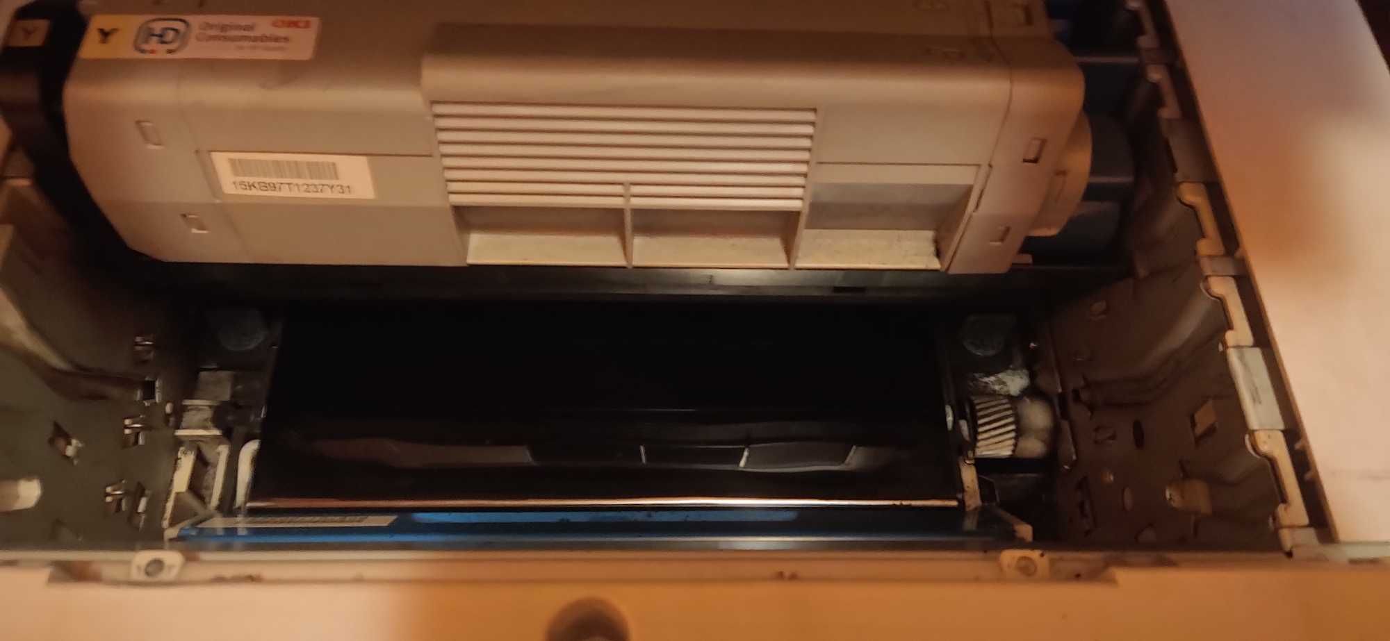Drukarka laserowa OKI C5950 kolorowa dupleks druk obustronny gramatura