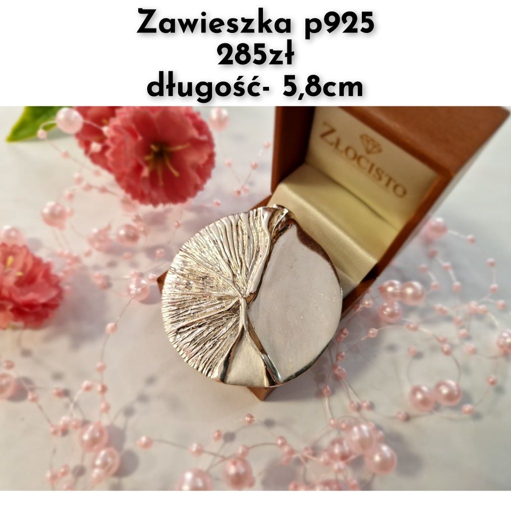 Srebrne zawieszki