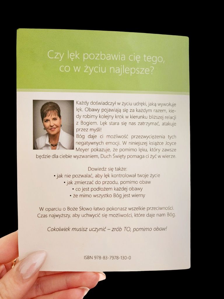 Zrób to pomimo obaw! Joyce Mayer UNIKAT