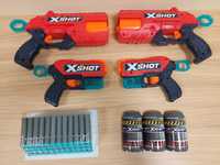 ZURU X-Shot Combo Excel (48 rzutek 3 puszki) 4 pistolety jak nerf N26A