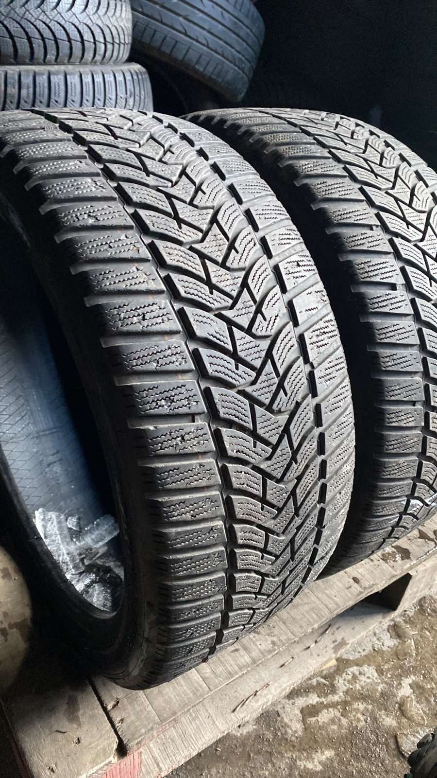 225.40.18 Dunlop 2шт зима шини резина з Европи БВ склад Харків БУ