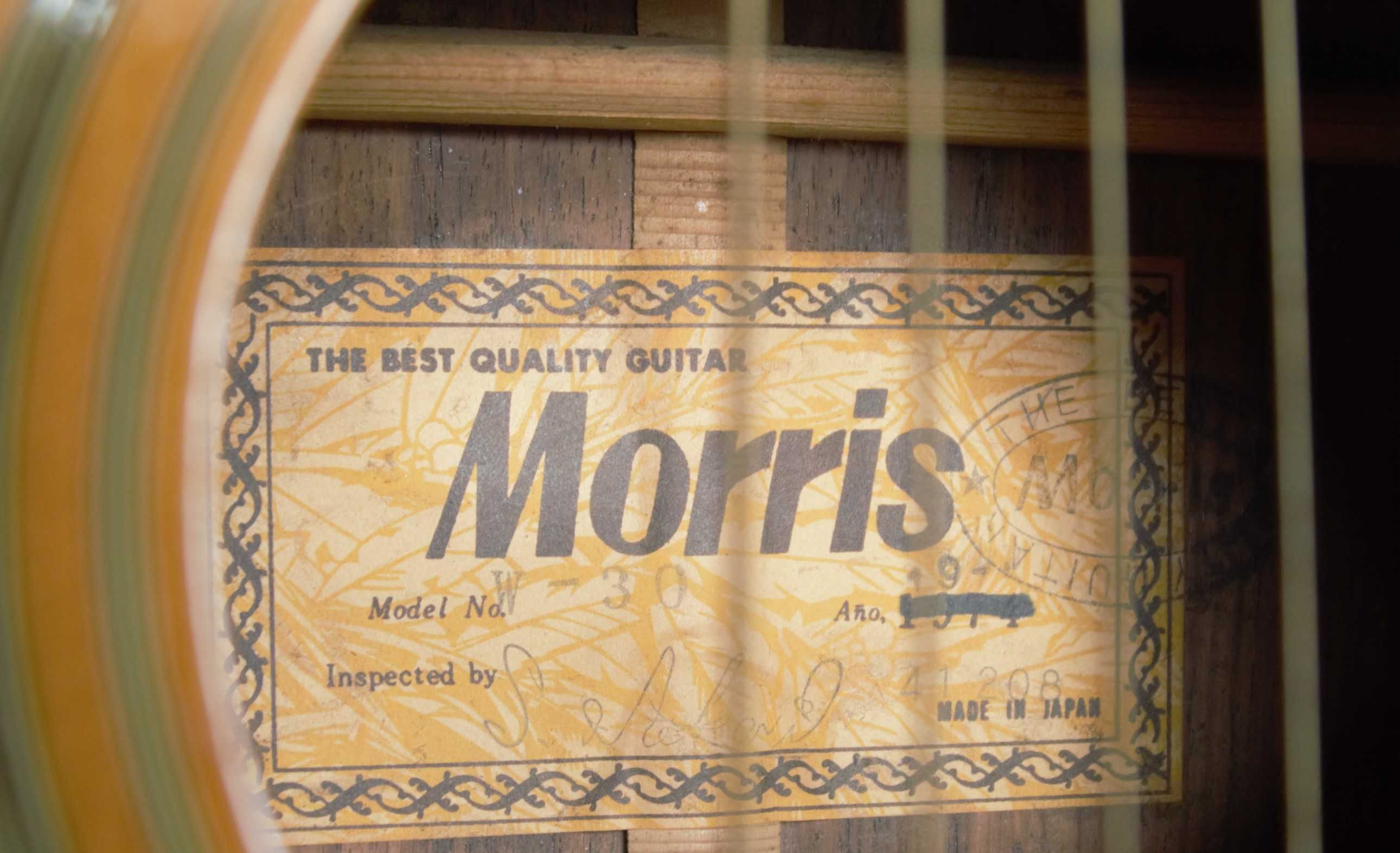 Morris W-30 , 1974 rok made in japan