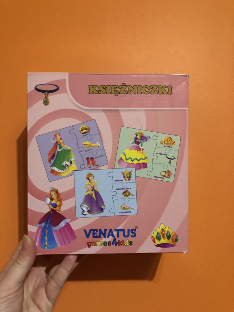 Układanka edukacyjna puzzle księżniczki