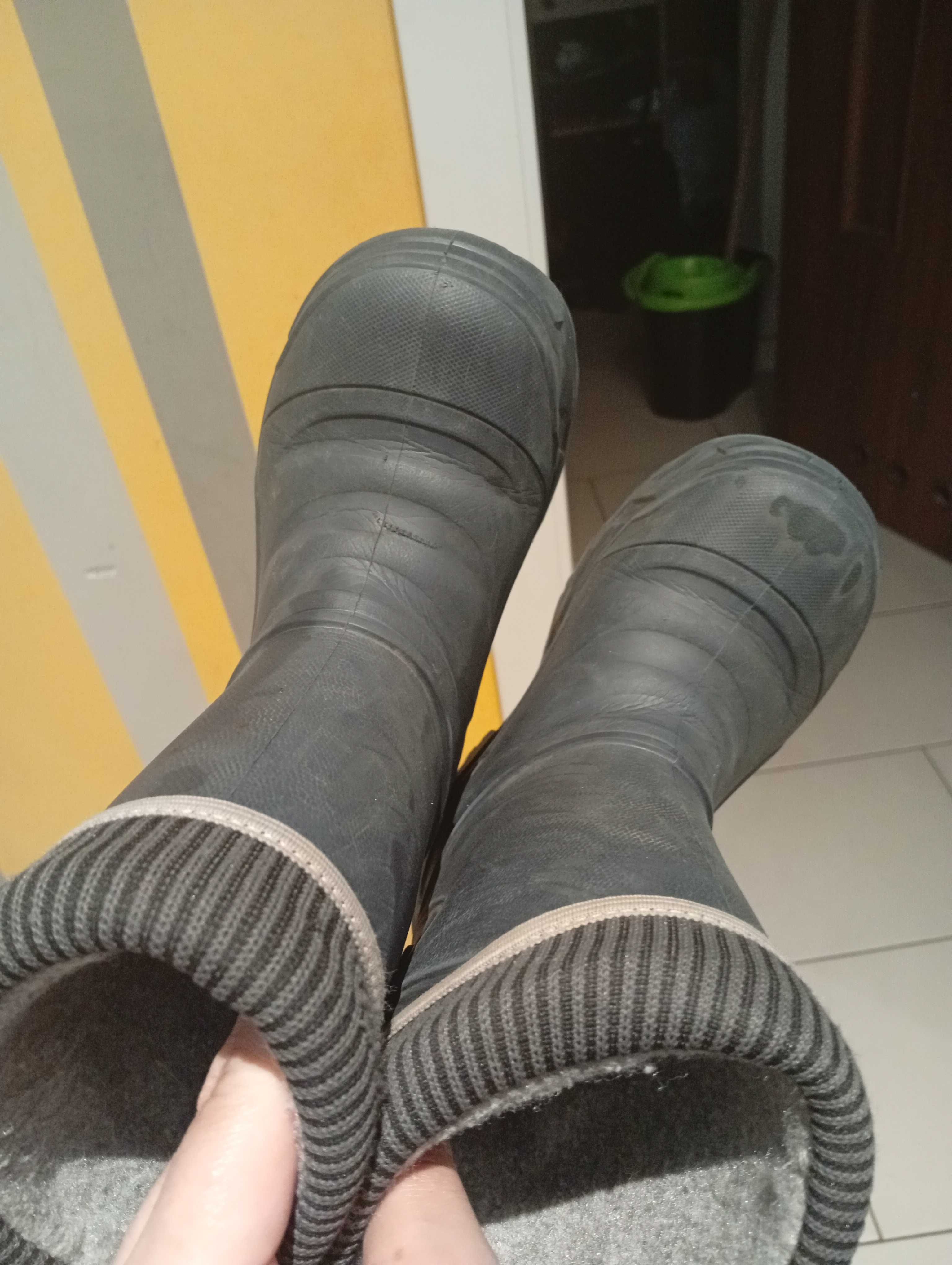 Kalosze z wyjmowanym ocieplaczem, 30
