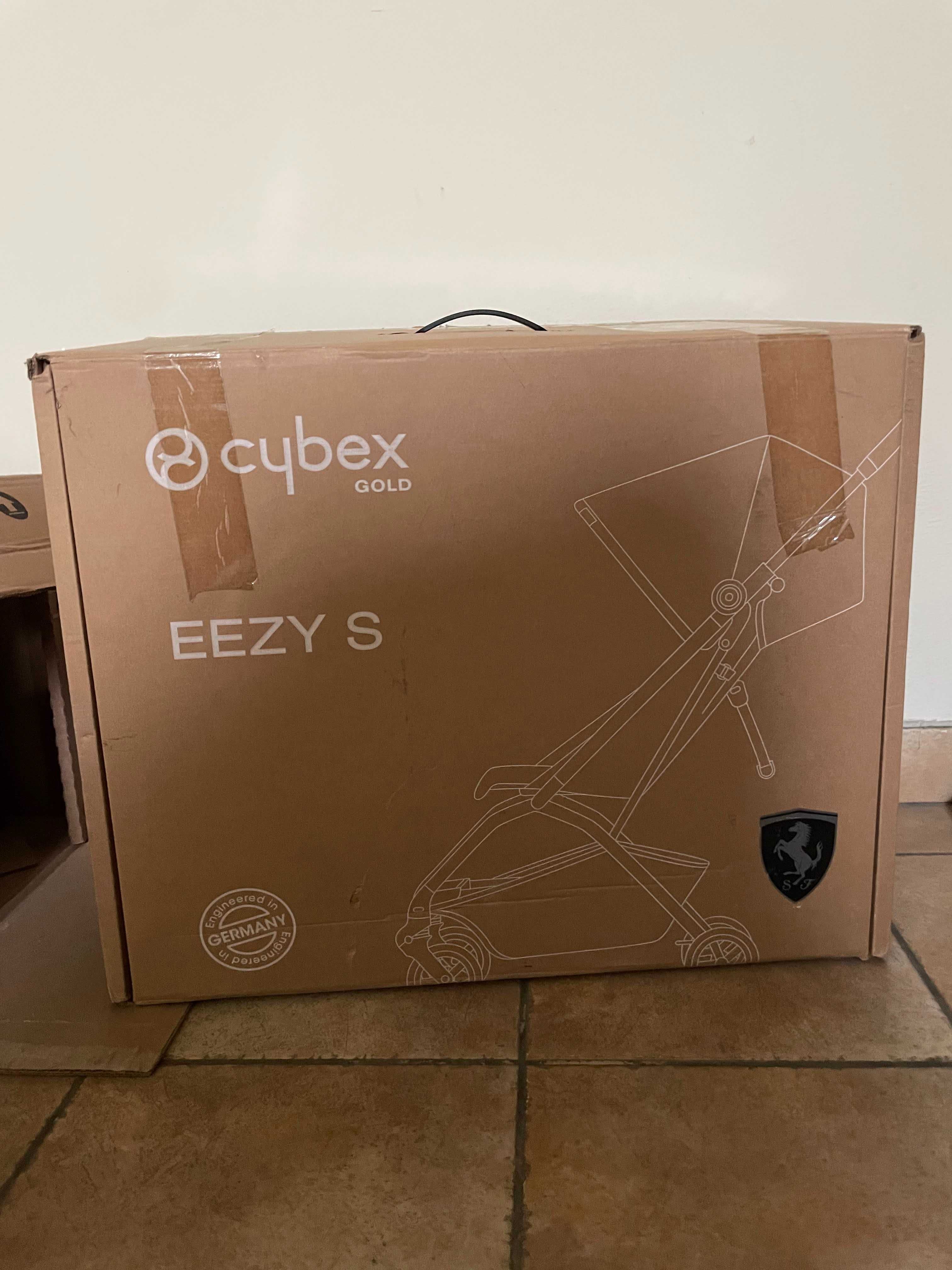 Cybex Eezy S - Ferrari Edition + osłonka + parasolka