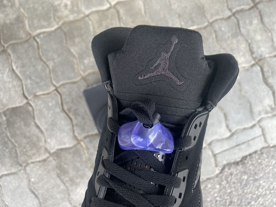 Ботинки Air Jordan 5 Retro black в наявності