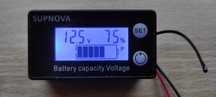 Miernik napięcia LCD DC 8V-100V dla pojazdu samochodowego SUPNOVA