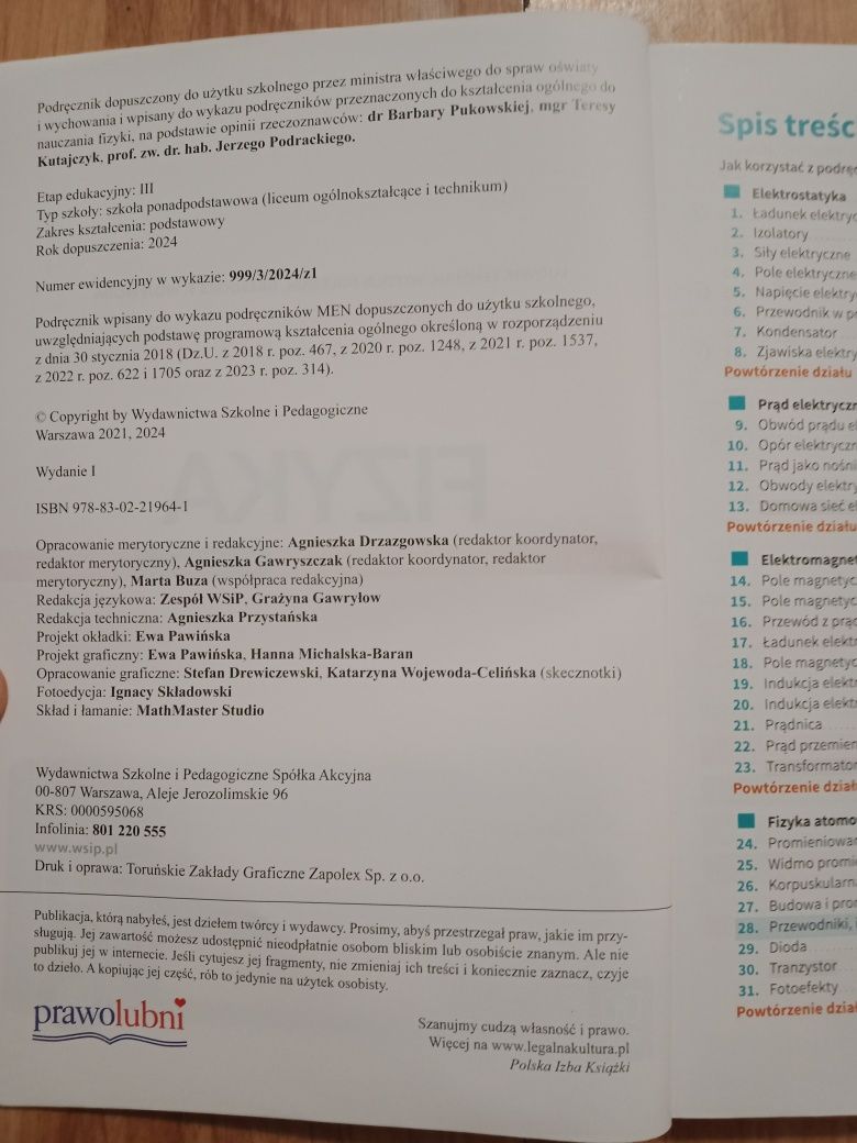 Podręcznik Fizyka 3