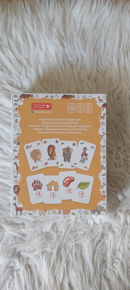 Cztery łapy gra karciana nasza księzarnia
