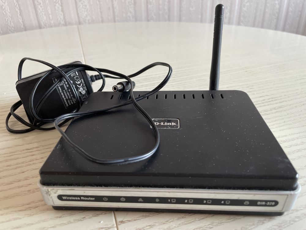 Роутер DIR-320 с WiFi и usb