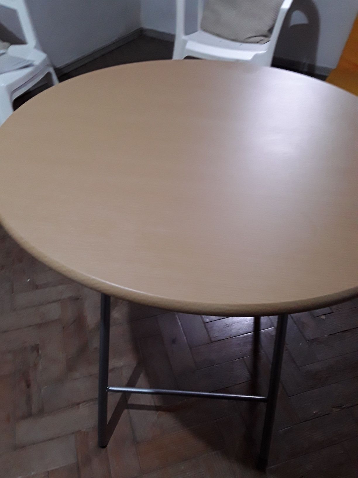 Mesa redonda  dobravel