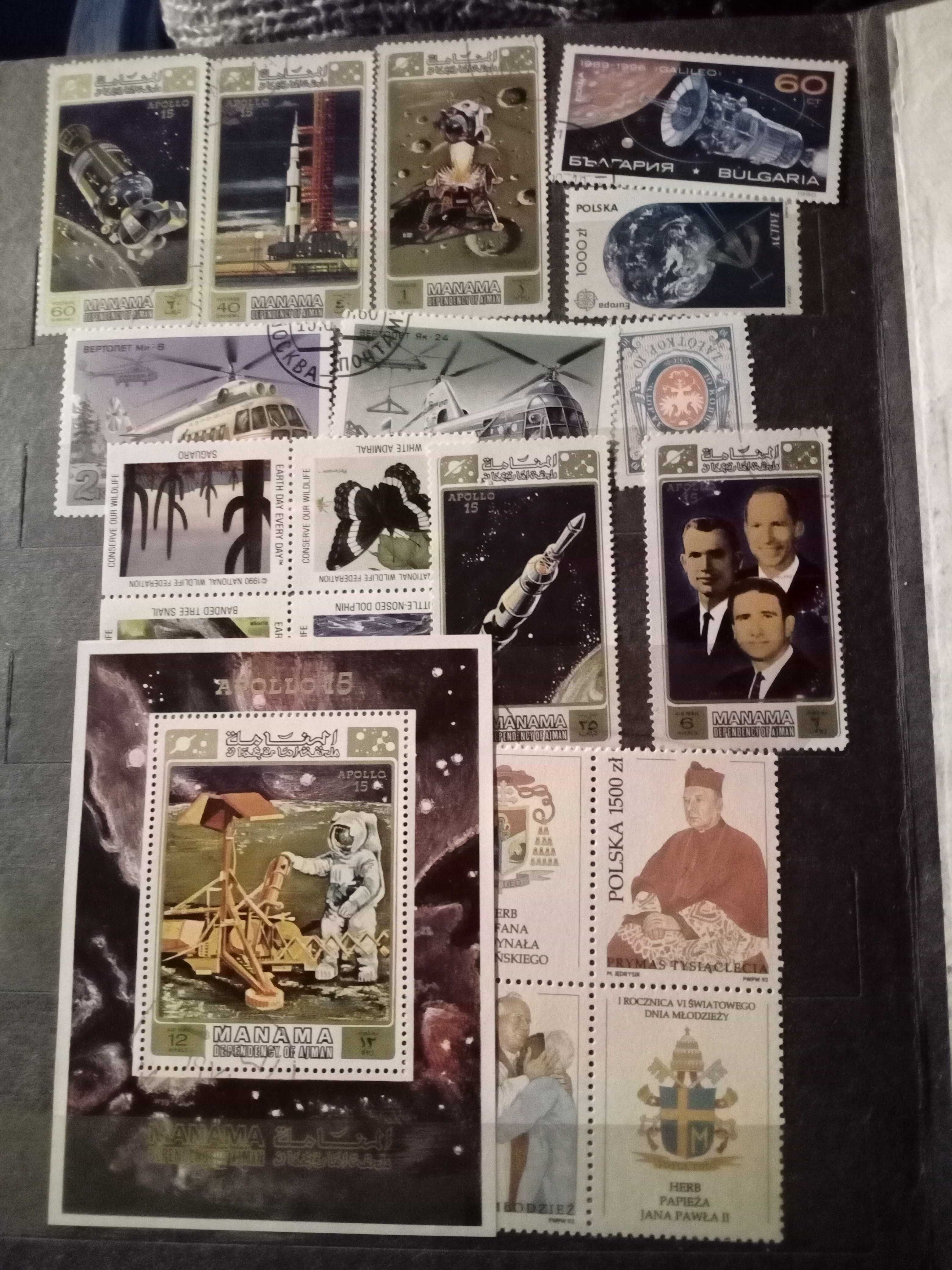Znaczki pocztowe -kolekcie tematyczne