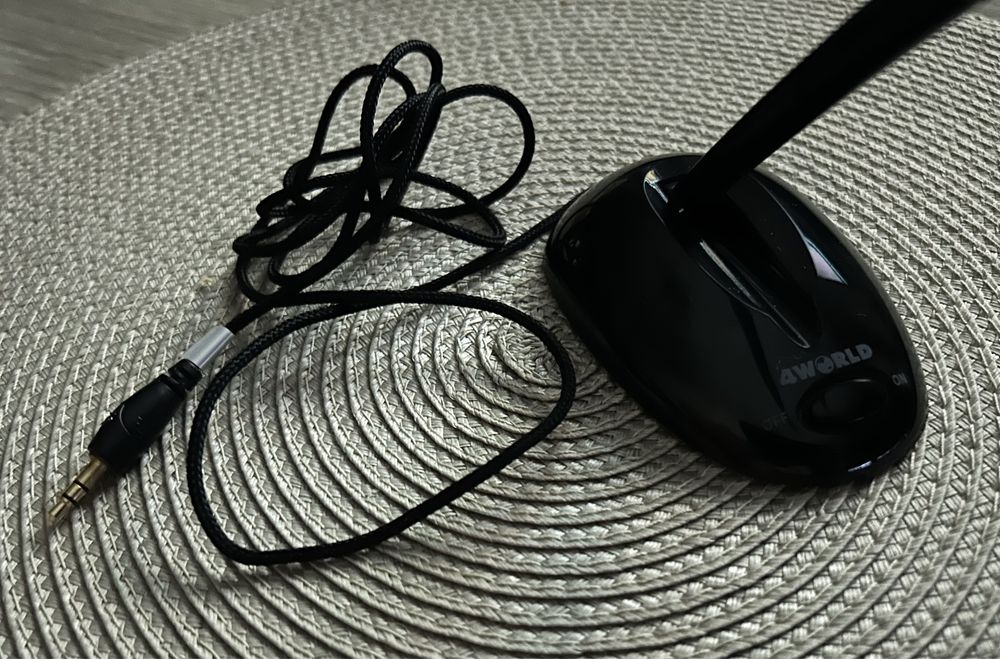 Mikrofon Komputerowy 4WORLD na wejscie mini Jack