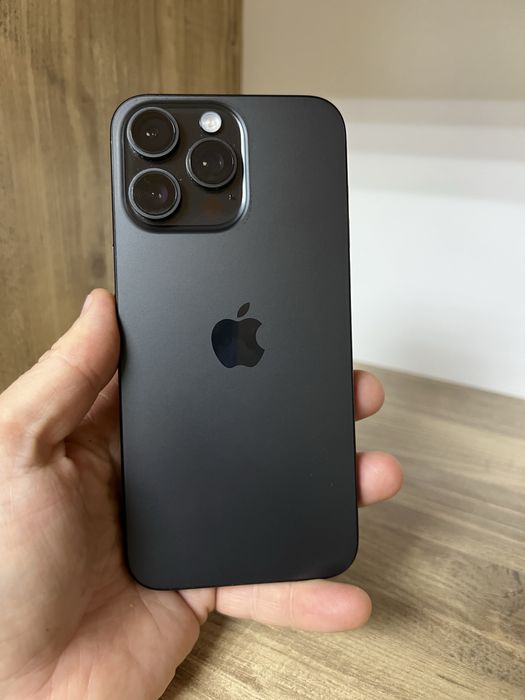  iPhone 15 Pro Max 256gb Black  Titanium Neverlock Хороший стан Гар
