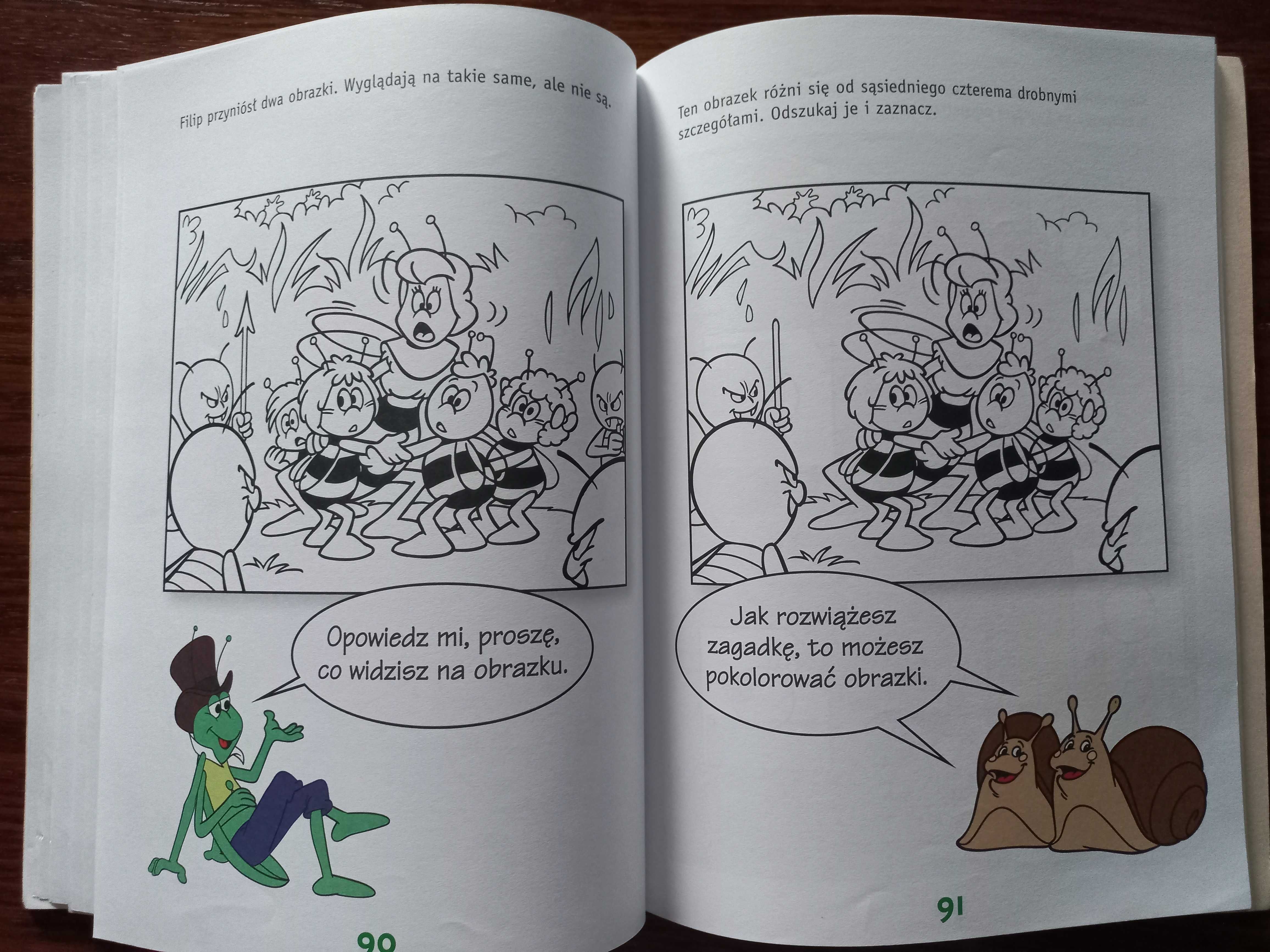 Pszczółka Maja - zadania dla 3 latków
