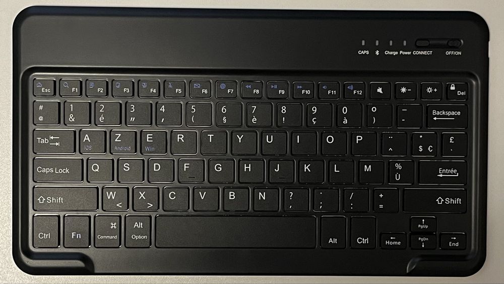 Etui JADEMALL z klawiaturą do Galaxy Tab S9 FE+ / S9+ 12,4"