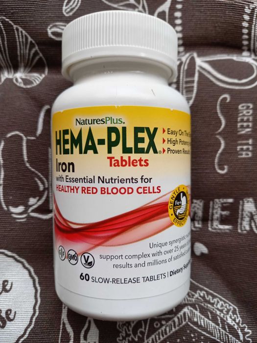 Железо Hema Plex Хема плекс комплекс залізо таблетки капсули софтгелі