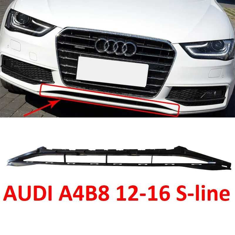 Решетка бамп ауди а4б8 решотка решітка авді ауді AUDI A4B8 12- рішотки