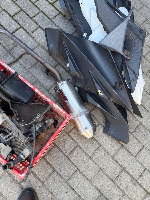 Yamaha yzf r125 lagi ślimak licznik plastiki rama stacyjka lampa set