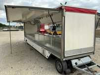 Przyczepa gastronomiczno chłodnicza - food truck/stoisko handlowe