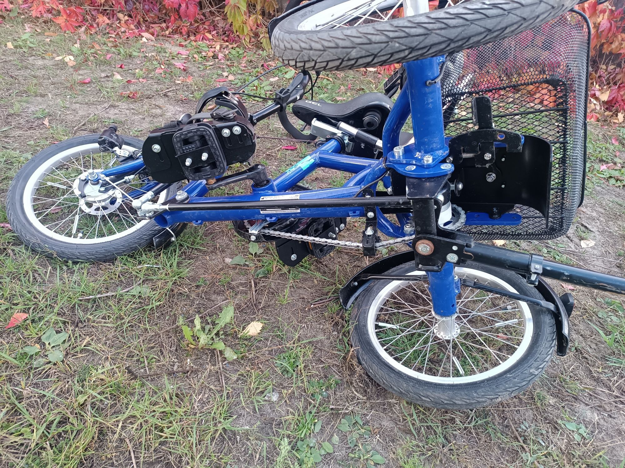 Rower rehabilitacyjny MOMO  inwalidzki trójkołowy Schuchmann skrętny