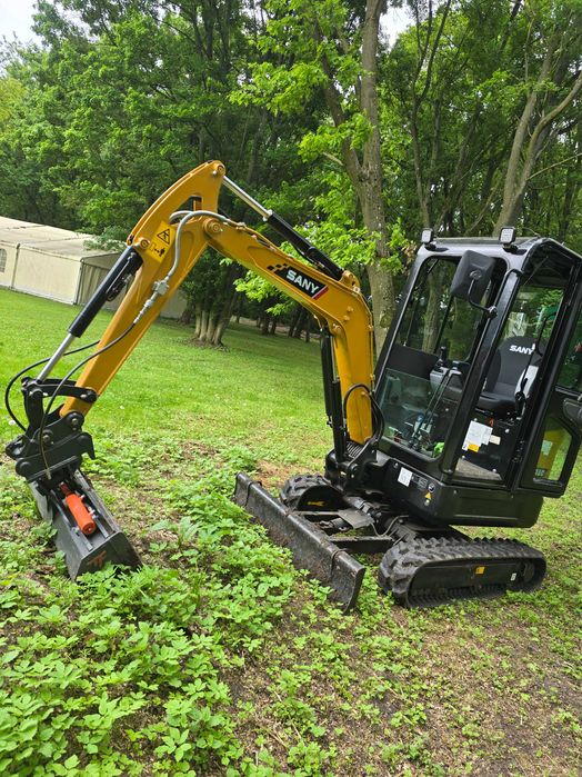 Usługi koparką i minikoparką prace ziemne