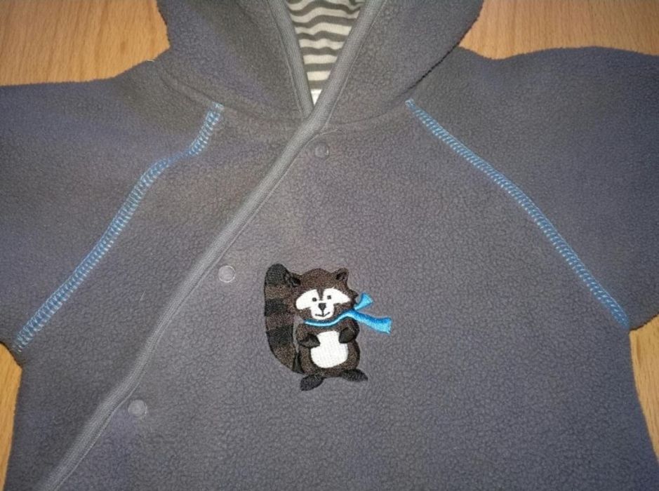 Watowany kombinezon LINDEX roz. 56 gruby,ocieplany,polarowy