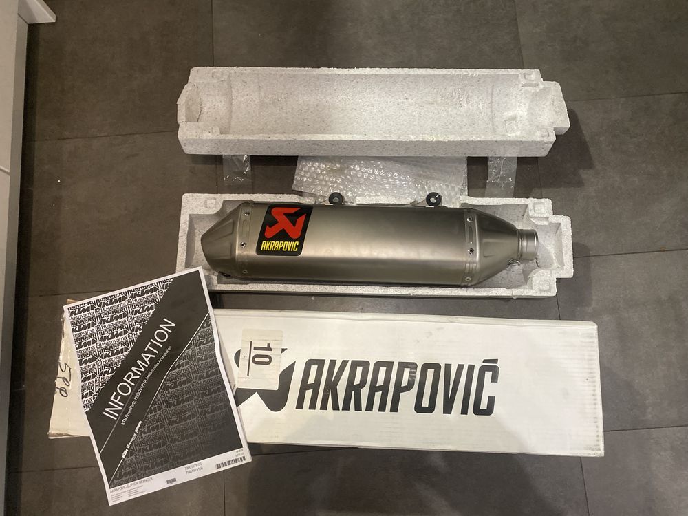 wydech akrapovic ktm exc sxf 250 350