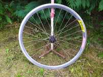 Shimano Deore LX FH-M565 , Rigida DP22 koło tylne 26'' Polecam