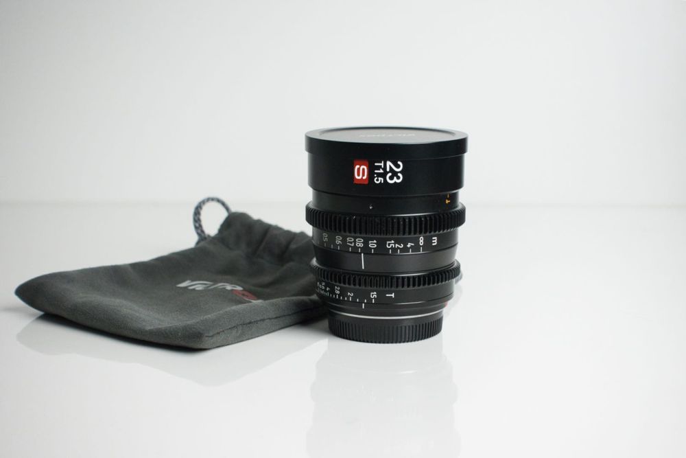 VILTROX 23mm T1.5 CINE [MFT] - stan jak nowy!