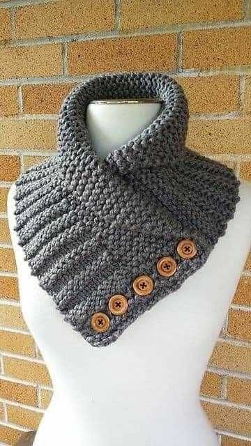 Cachecol Gola de Crochê – Estilo, Conforto e Elegância!