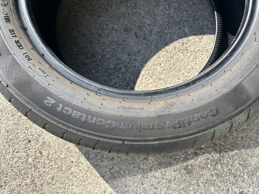 Opony Letnie 215/55R17 x szt Continental