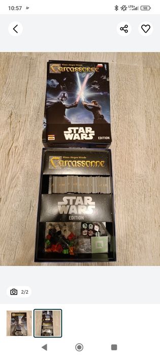 Carcassonne Star Wars Edition gra planszowa