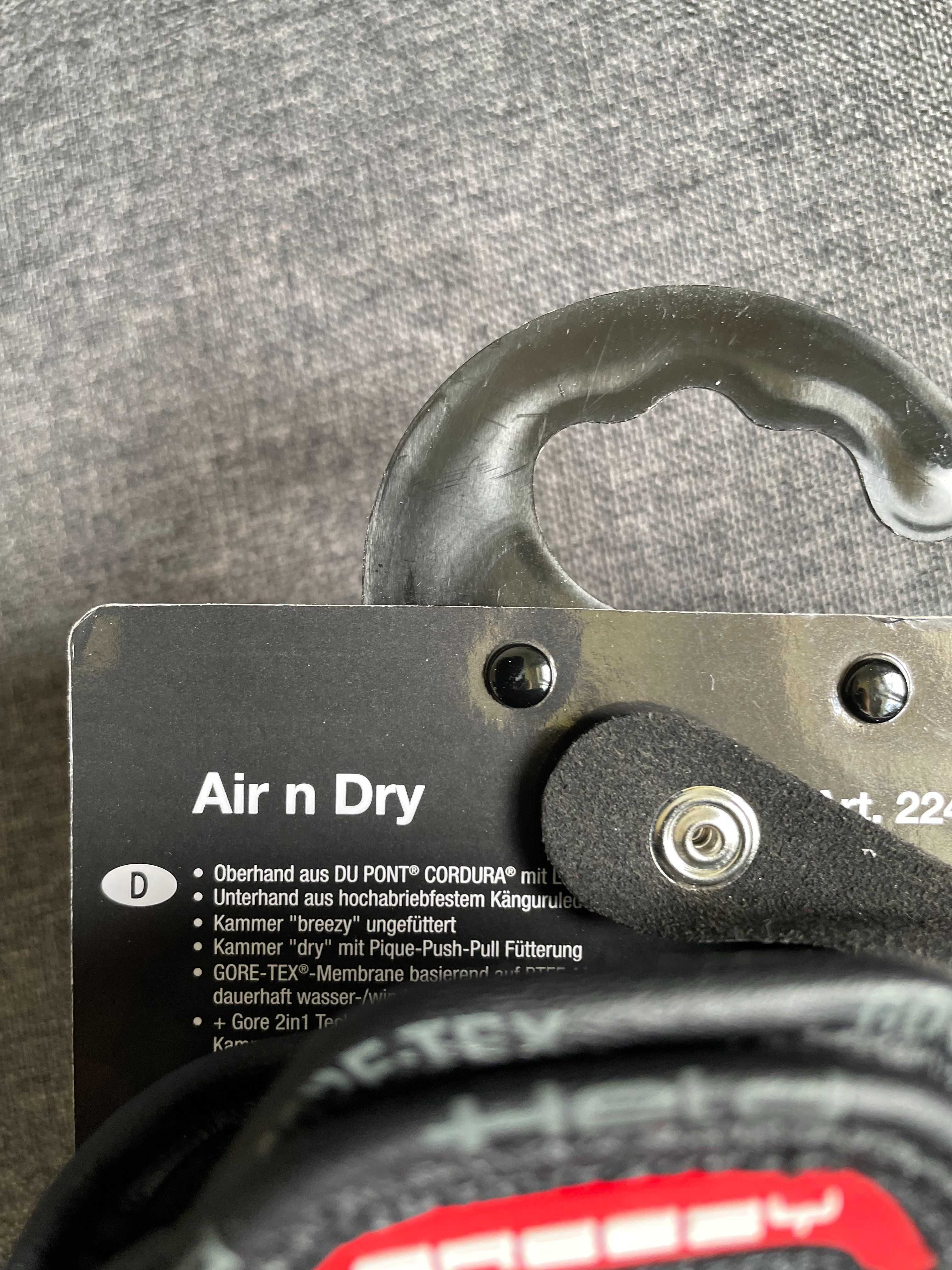 Rękawice motocyklowe skórzane Held Air N Dry (8)- Goretex