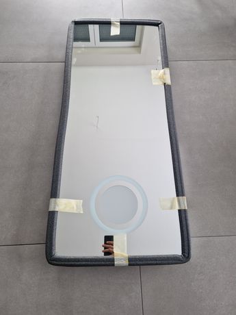 Lustro poziome z podświetleniem i lupą 120x50cm Porcelanosa