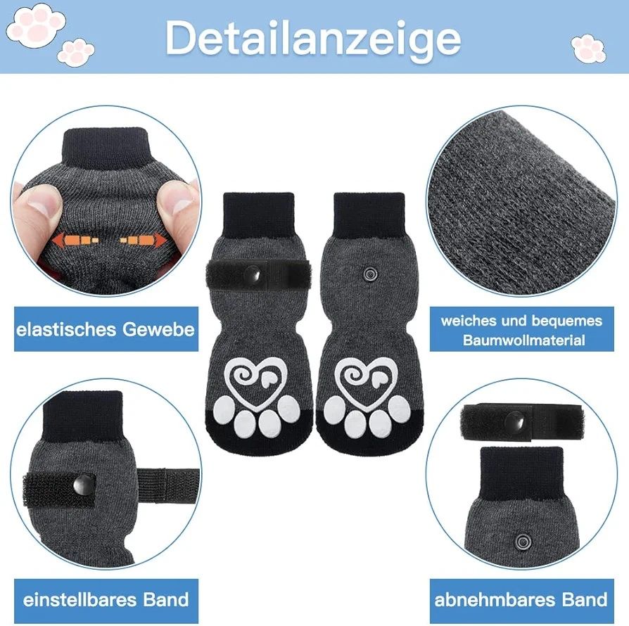 Skarpeki buty dla psów skarpetki Antypoślizgowe Rozmiar XS KOOLTAIL