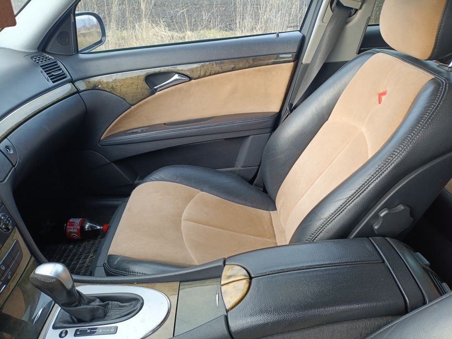 Комплект бампер фари капот крила Mercedes 211. Розборка