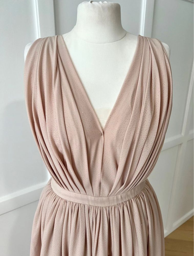 Sukienka rzymianka midi Lou r. M nude