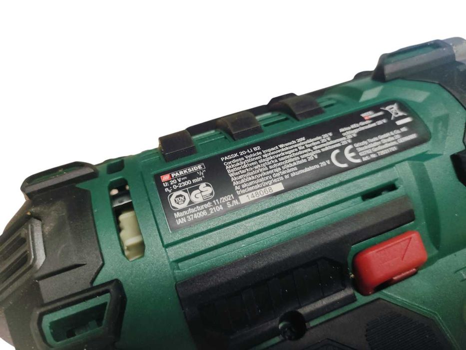 Akumulatorowy klucz udarowy 20 V, PASSK 20-Li C4