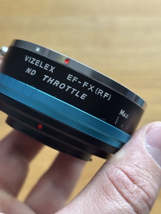 Адаптер canon to Fuji з ND фільтром