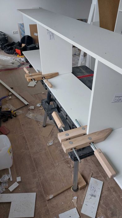 Дерев'яні гвинтові столярні лещата струбцини Wooden Handscrew Clamps