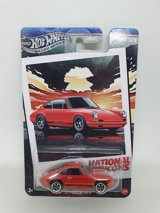 HotWheels Silver Series 67' Porsche 911 R