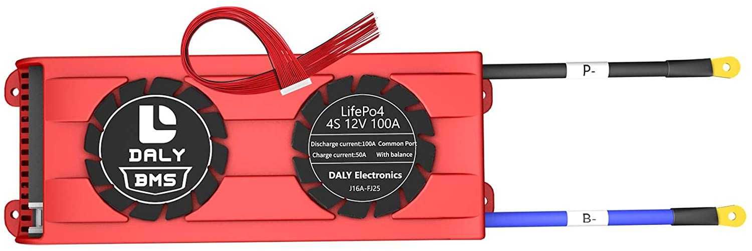 BMS-платы DALY 100A 4S 6S 7S 8S 10S 13S 14S 16S 20S LiFePo4 Li-ion 12V